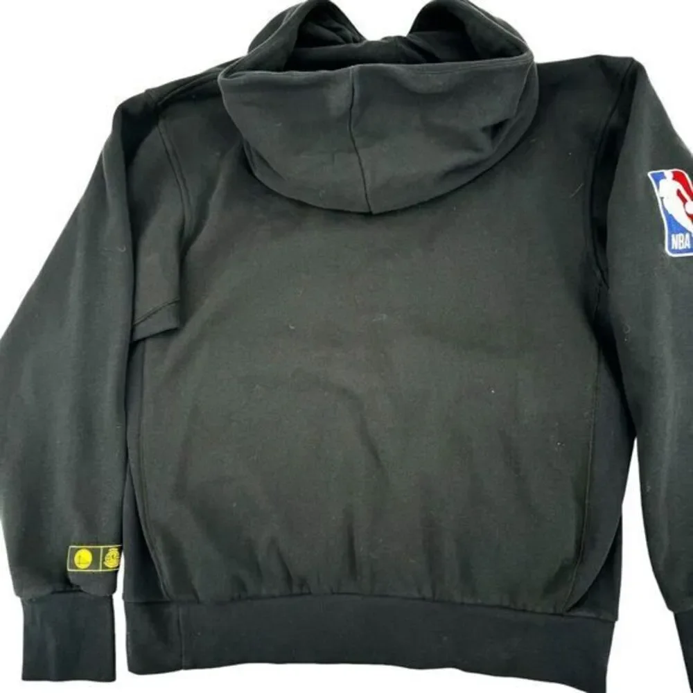 Nike Golden State Warriors Courtside Hooded‎ Embroidered Sweatshirt Zip Pocket